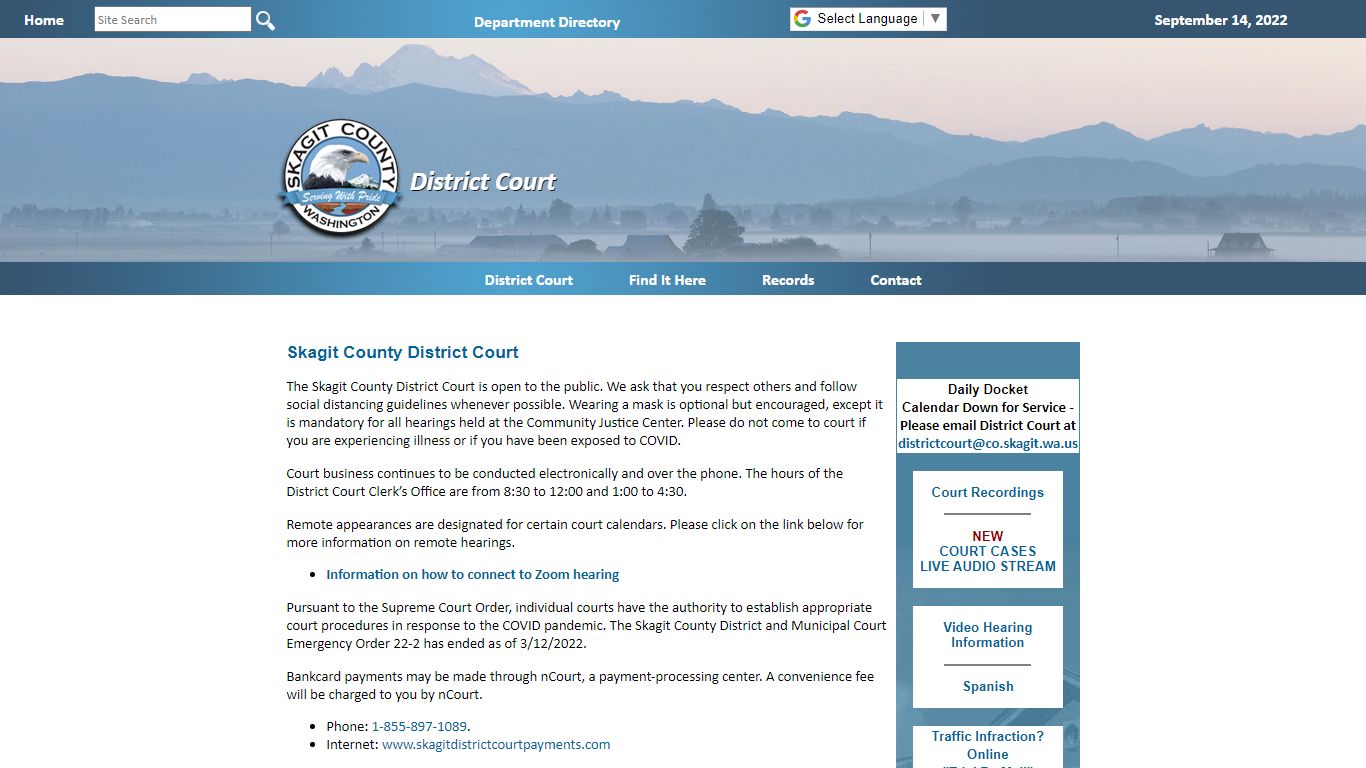 Skagit County District Court